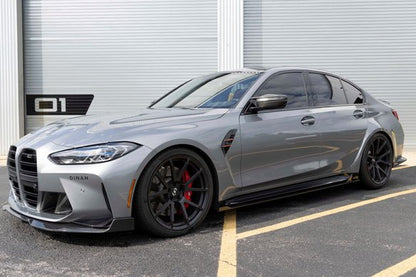 Dinan Side Skirts - 2021-2025 BMW M3 Carbon Fiber - G80