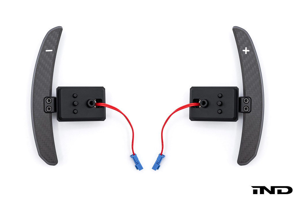 JQ Werks / MadTrace BMW F-Chassis Clubsport Magnetic Shift Paddle Set - Carbon V2