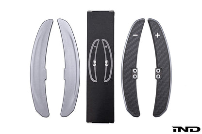 JQ Werks / MadTrace BMW F-Chassis Clubsport Magnetic Shift Paddle Set - Carbon V2