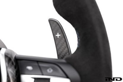 JQ Werks / MadTrace BMW F-Chassis Clubsport Magnetic Shift Paddle Set - Carbon V2