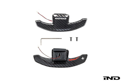 JQ Werks / MadTrace BMW G9X M5 / G60 5-Series Magnetic Shift Paddle Set - Carbon