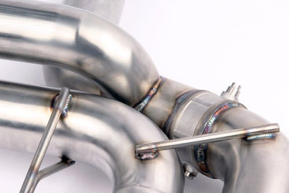 Dinan Free Flow Axle-Back Exhaust - 2018-2023 BMW M5 Stainless Steel - Polished Tips - F90