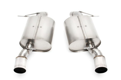 Dinan Free Flow Axle-Back Exhaust - 2007-2011 BMW 335i/335xi Stainless Steel - Polished Tips - E90