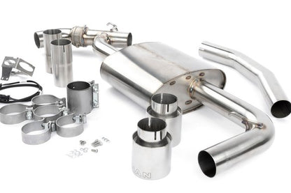 Dinan Valved Axle-Back Exhaust - 2016-2023 BMW X1/X2 sDrive28i Stainless Steel - Polished Tips - F48 / F39