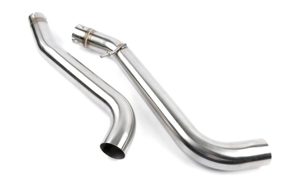 Dinan Valved Axle-Back Exhaust - 2022-2025 BMW M240i Stainless Steel - Black Tips - G42