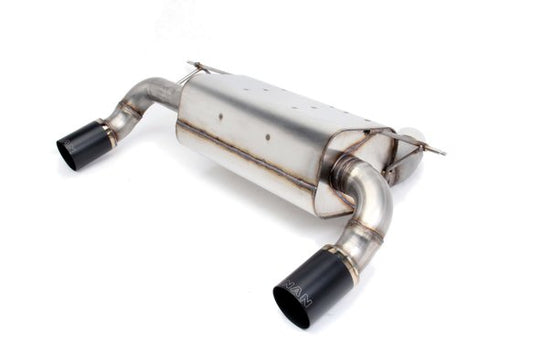 Dinan Free Flow Axle-Back Exhaust - 2016-2020 BMW 340i/440i Stainless Steel - Black Tips - F30/F32