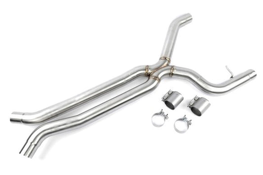 Dinan High Flow Middle Exhaust - 2023-2025 BMW M2 Stainless Steel - 3" - G87