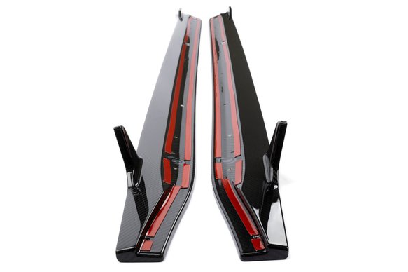 Dinan Side Skirts - 2021-2025 BMW M3 Carbon Fiber - G80