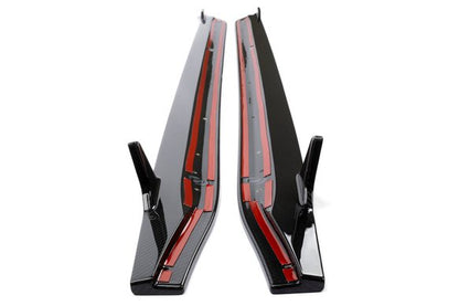 Dinan Side Skirts - 2021-2025 BMW M3 Carbon Fiber - G80