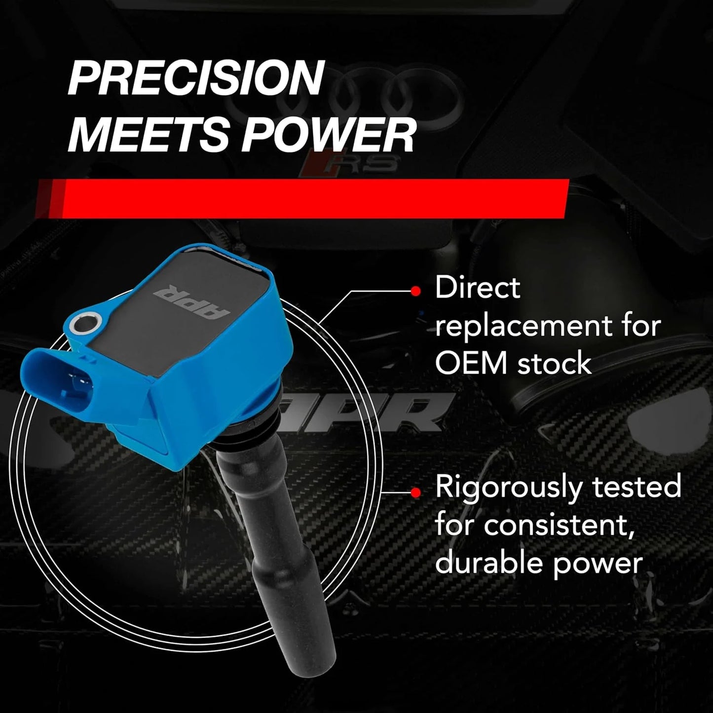 APR Ignition Coil & Spark Plug Kit (2.5T EA855.2 5-cylinder engines)