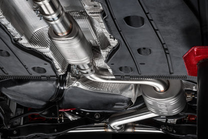 APR Catback Exhaust System Front Muffler - GTI/TRC (MK7/MK7.5)