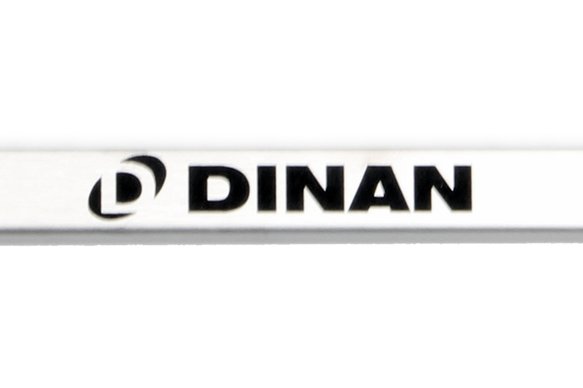 Dinan Slimline License Plate Frame Stainless Steel - Brushed Finish