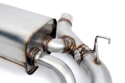 Dinan Free Flow Axle-Back Exhaust - 2016-2018 BMW M2 Stainless Steel - Black Tips - F87
