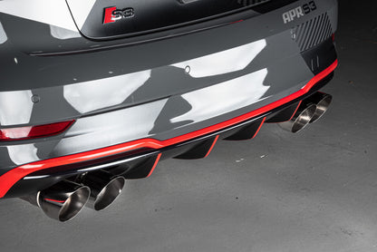 APR Catback Exhaust System (Valveless) - S3 Sedan (8V)