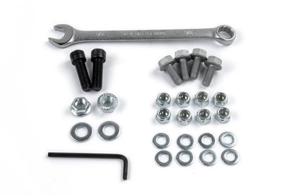 Dinan Shock Tower Brace - 1996-2003 BMW 525i/528i/530i/540i/M5 Rear - Brushed Aluminum w/ Carbon Inlays - E39