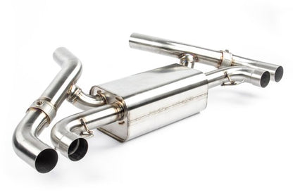 Dinan Free Flow Axle-Back Exhaust - 2020-2024 BMW M340i/M440i Stainless Steel - Polished Tips - G20 / G22 / G23 / G26