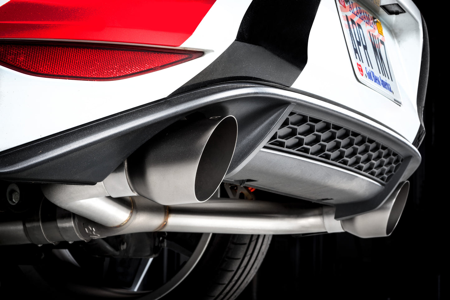 APR Catback Exhaust System (w/ Front Muffler) - GTI TRC (MK7.5)