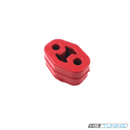 6X0-253-147 Genuine VW/Audi red molded exhaust hanger retaining ring, complete individual component, original product photo 1