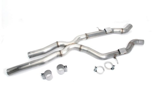 Dinan High Flow X-Pipe - 2015-2020 BMW M3/M4 Stainless Steel - 2.75" - F80/F82