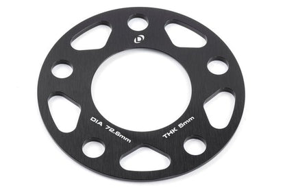Dinan Spacers; 5x120 - 72.6mm CB - 5mm Thick Set of 2