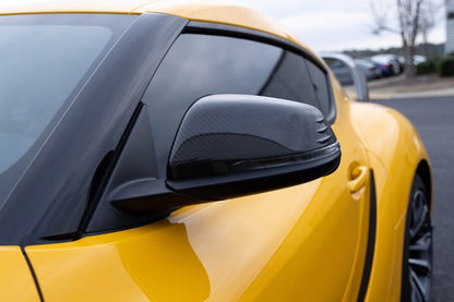 Dinan Mirror Cover Set - 2020-2025 Toyota GR Supra Carbon Fiber - A90/A91