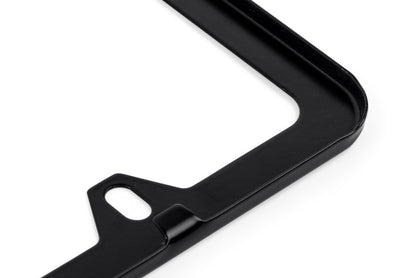 APR License Plate Frame - Slim, Black w/ Hiders