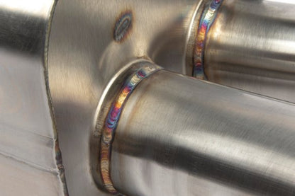 Dinan Free Flow Axle-Back Exhaust - 2020-2025 BMW X3M/X4M Stainless Steel - Black Tips - F97/F98
