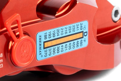 Dinan Front Big Brake Kit - 2020-2025 BMW 2/3/4-Series Front - 6-Piston - 395x34mm - Red - G20/G22/G23/G26/G42