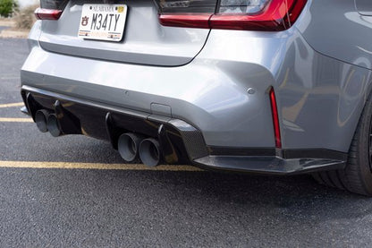 Dinan Rear Diffuser Surround - 2021-2025 BMW M3/M4 Carbon Fiber - G80/G82/G83
