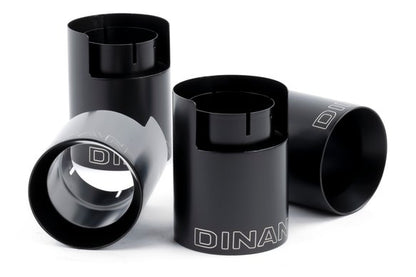 Dinan Valved Axle-Back Exhaust - 2020-2025 BMW X5M/X6M Stainless Steel - Black Tips - F95/F96