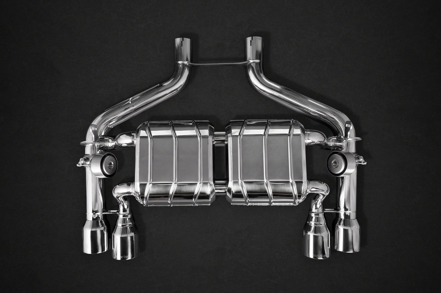 BMW M2 (F87) - ECE Valved Exhaust, MidSilencer Spare + Carbon Tips (CES3)