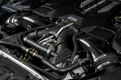 Dinan Turbo Inlet Pipes - 2018-2025 BMW M5/M8 Carbon Fiber - F90/F91/F92/F93