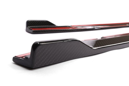 Dinan Side Skirts - 2021-2025 BMW M3 Carbon Fiber - G80
