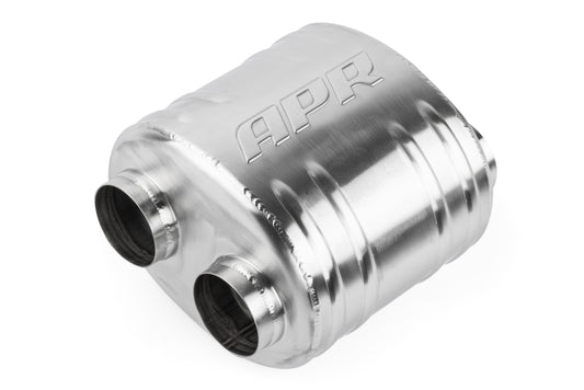 APR Premium Sound Absorption Muffler - Dual 63.5mm (2.5")