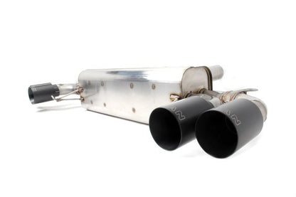 Dinan Free Flow Axle-Back Exhaust - 2018-2023 BMW M550i Stainless Steel - Black Tips - G30