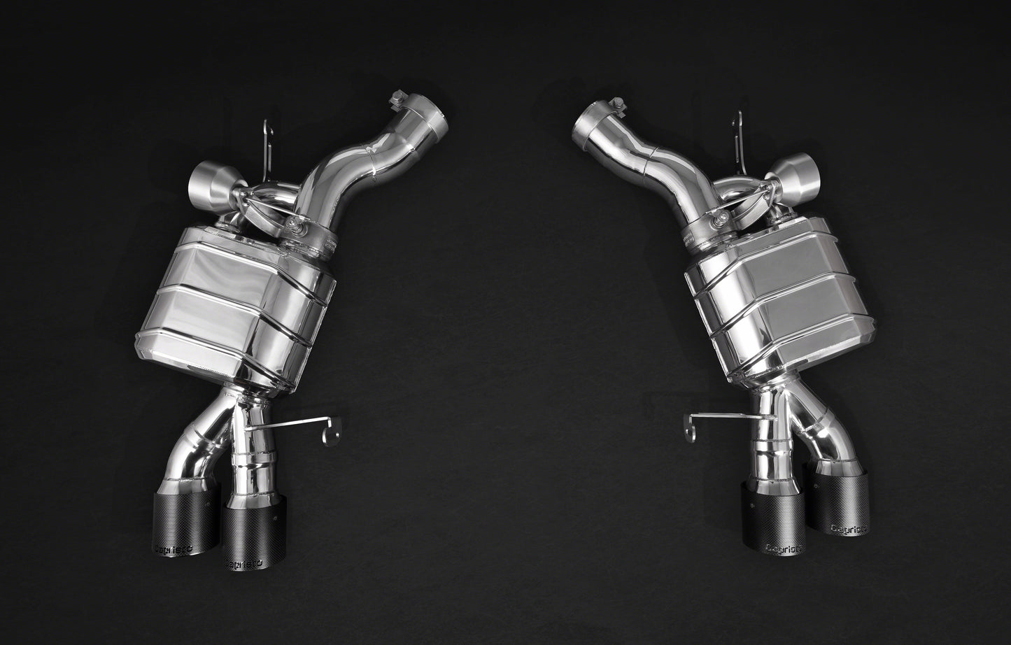 BMW M6 (F12/13/06) - Valved Exhaust, MidPipes, PostCat Spare Pipes + Carbon Tips (CES3)