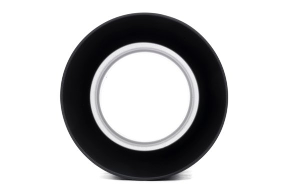 Dinan Double-Walled 4" Clamp-On Exhaust Tip (Black Ceramic) Black - 4" Outlet, 2.5" Inlet