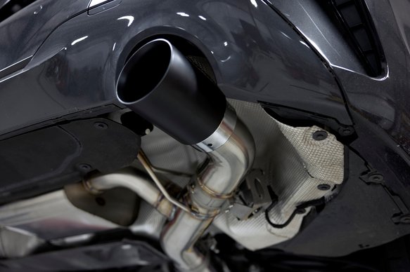 Dinan Valved Axle-Back Exhaust - 2019-2024 BMW 330i/430i Stainless Steel - Polished Tips - G20/G22