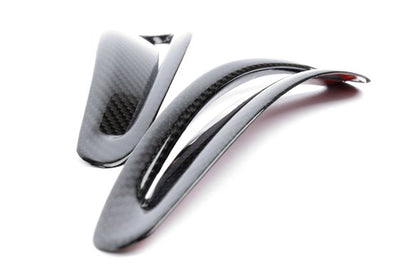 Dinan Side Hood Vent Covers - 2020-2025 Toyota GR Supra Carbon Fiber - A90/A91