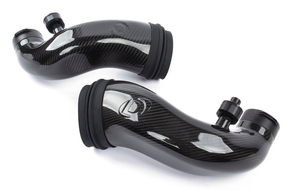 Dinan Turbo Inlet Pipes - 2018-2025 BMW M5/M8 Carbon Fiber - F90/F91/F92/F93