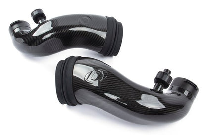Dinan Turbo Inlet Pipes - 2018-2025 BMW M5/M8 Carbon Fiber - F90/F91/F92/F93