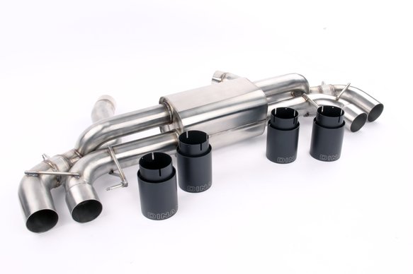 Dinan Free Flow Axle-Back Exhaust - 2018-2023 BMW M5 Stainless Steel - Polished Tips - F90