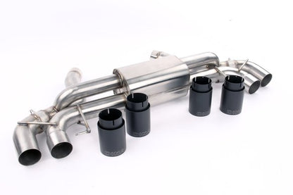 Dinan Free Flow Axle-Back Exhaust - 2018-2023 BMW M5 Stainless Steel - Polished Tips - F90