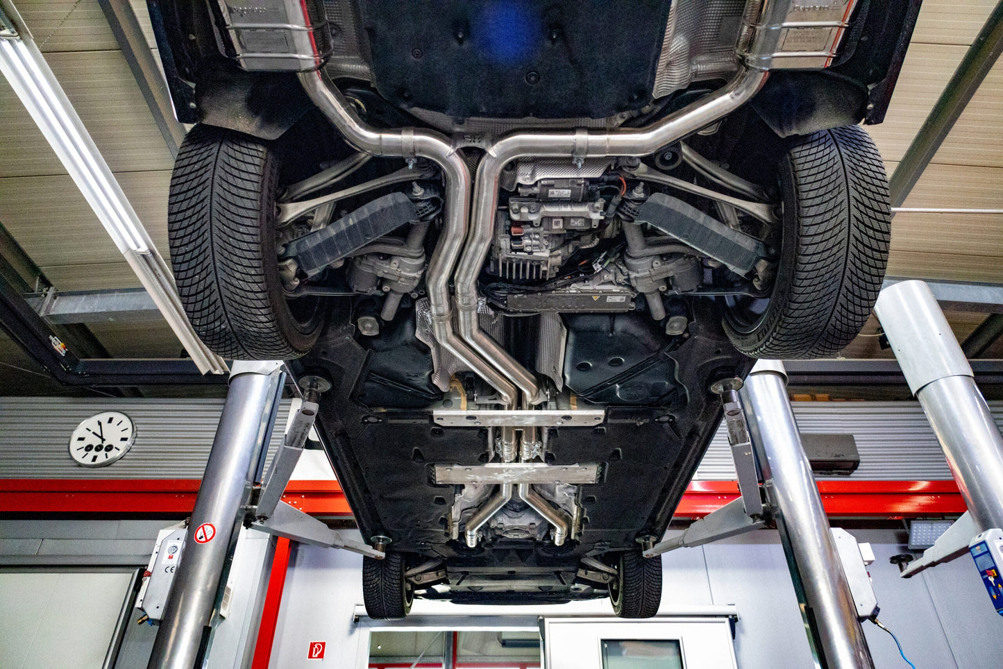Audi S8 (D5) - Valved Catback Exhaust System + Capristo Tips (OE Actuators)
