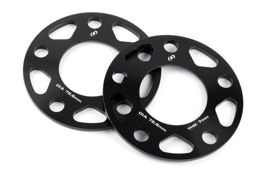Dinan Spacers; 5x120 - 72.6mm CB - 7mm Thick Set of 2