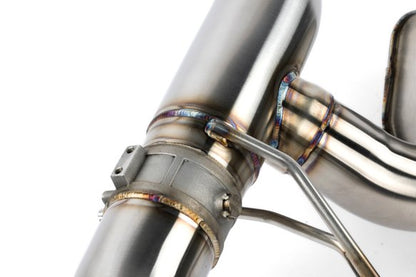 Dinan Valved Axle-Back Exhaust - 2019-2024 BMW 330i/430i Stainless Steel - Polished Tips - G20/G22
