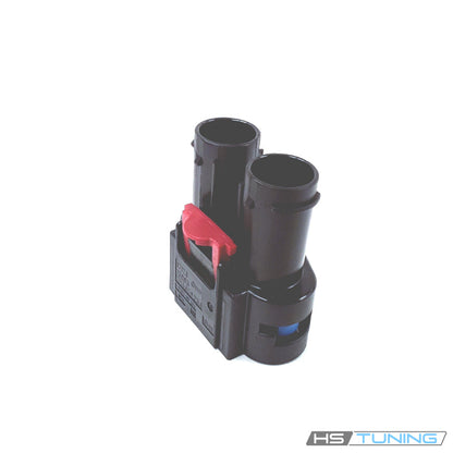 7H4-906-234 Genuine VW/Audi four-pin cooling fan connector housing, original locking features, repeated original archive photo 2