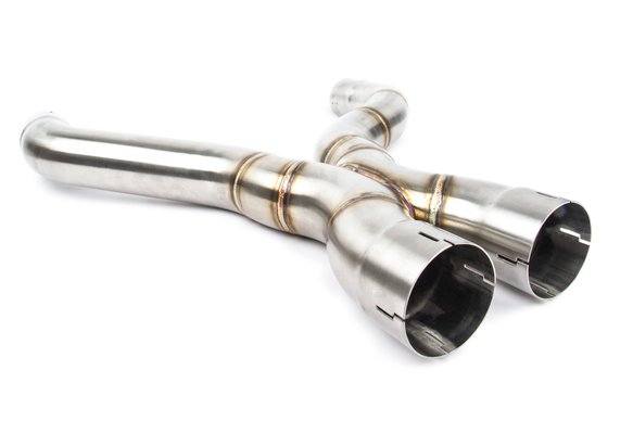 Dinan Resonator Delete Kit - 2018-2023 BMW M5 Stainless Steel - 3.25" - F90
