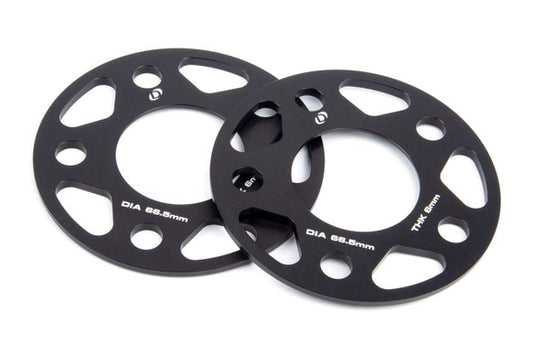 Dinan Spacers; 5x112 - 66.5mm CB - 6mm Thick Set of 2