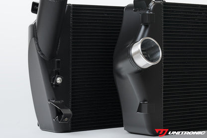 CSF x Unitronic Intercooler Upgrade for 4M RSQ8/Urus/Cayenne, Black Thermal Dispersion